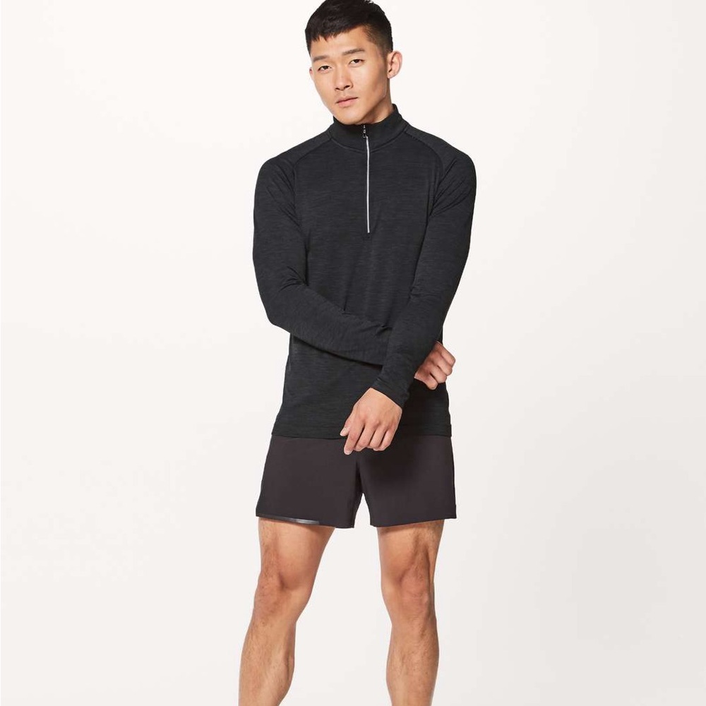 Lululemon Metal Vent Tech 1/2 Zip - Size Medium - Black